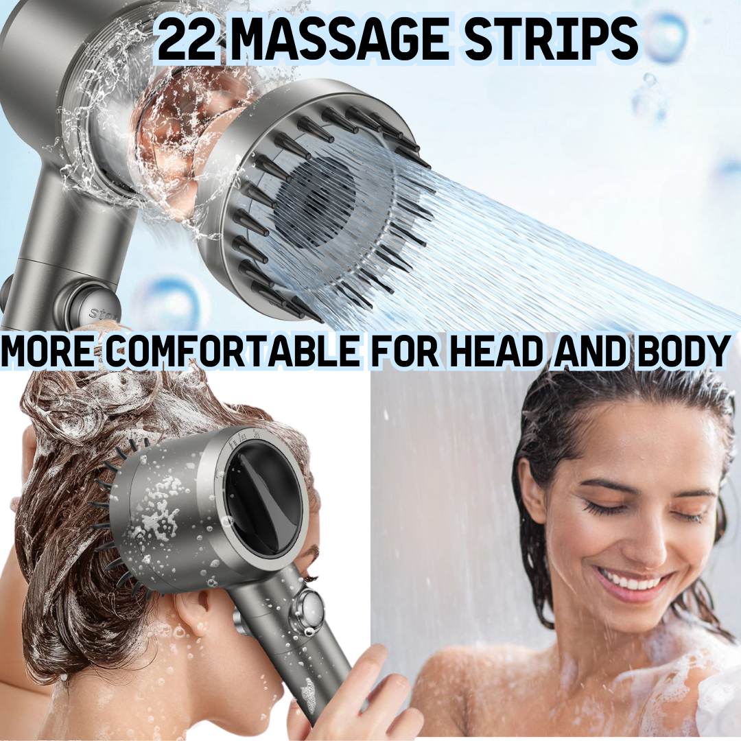 High Pressure Showerhead, Head Massage Shower